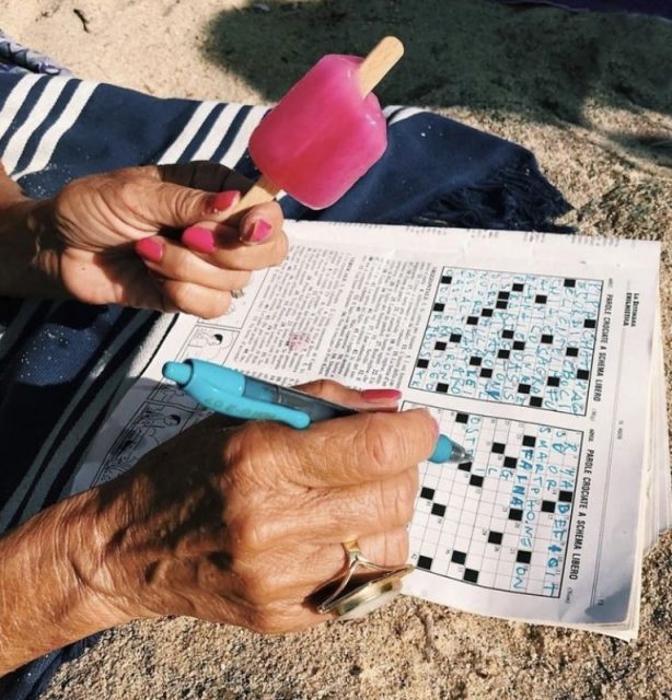Comme une odeur de fin de la saison des glaces et des mots fléchés 🍦📒 💔